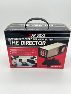 Ambico The Director V-0612 Film Slides to Video Transfer System